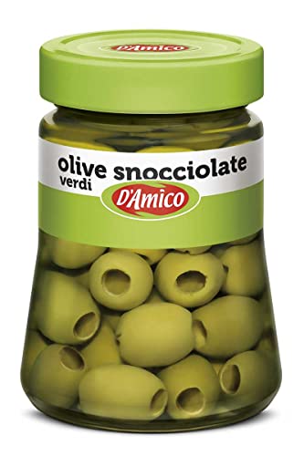 D'Amico Olive Verdi Snocciolate in Salamoia Entkernte Grüne Oliven in Salzlake 290g D'Amico Olive Verdi Snocciolate in Salamoia Entkernte Grüne Oliven in Salzlake 290g von Italian Gourmet E.R.
