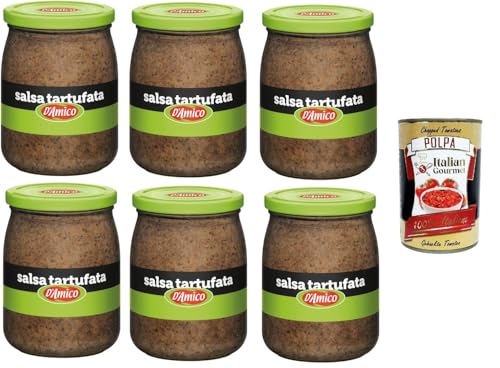 D'Amico Professional Salsa Tartufata Trüffelsauce 6x 500gr + Italian Gourmet polpa 400g D'Amico Professional Salsa Tartufata Trüffelsauce 6x 500gr + Italian Gourmet polpa 400g von Italian Gourmet E.R.