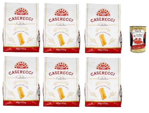 DI LEO Biscotti Frollini Trallalleri, Bronze -gezielte Kekse, Ohne Palmöl Biscuits, 6x 500g + Italian Gourmet polpa 400g DI LEO Biscotti Frollini Trallalleri, Bronze -gezielte Kekse, Ohne Palmöl Biscuits, 6x 500g + Italian Gourmet polpa 400g von Italian Gourmet E.R.