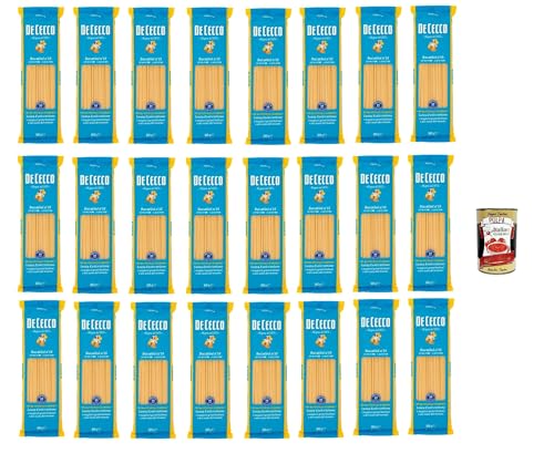De Cecco Bucatini N°15 100% Italienisch Pasta Nudeln 24x 500g + Italian Gourmet Polpa 400g De Cecco Bucatini N°15 100% Italienisch Pasta Nudeln 24x 500g + Italian Gourmet Polpa 400g von Italian Gourmet E.R.