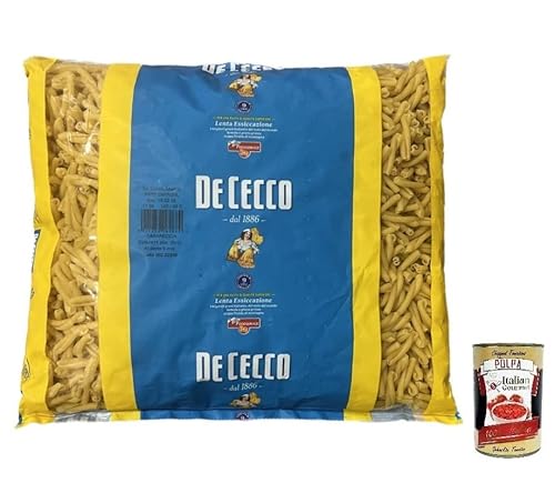De Cecco Casareccia Pasta di Semola di Grano Duro Nudeln aus Hartweizengrieß 3Kg Packung + Italian Gourmet Polpa di Pomodoro 400g Dose De Cecco Casareccia Pasta di Semola di Grano Duro Nudeln aus Hartweizengrieß 3Kg Packung + Italian Gourmet Polpa di Pomodoro 400g Dose von Italian Gourmet E.R.