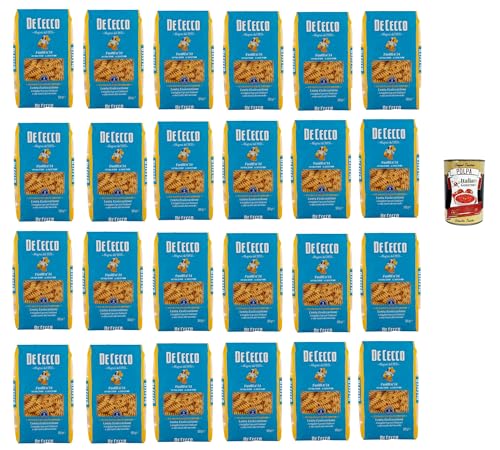De Cecco Fusilli N°34, 100% Italienisch Pasta Nudeln 24x 500g + Italian Gourmet Polpa 400g De Cecco Fusilli N°34, 100% Italienisch Pasta Nudeln 24x 500g + Italian Gourmet Polpa 400g von Italian Gourmet E.R.