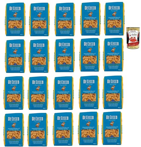 De Cecco Gnocchetti di Zita N°37, 100% Italienisch Pasta Nudeln 20x 500g + Italian Gourmet Polpa 400g De Cecco Gnocchetti di Zita N°37, 100% Italienisch Pasta Nudeln 20x 500g + Italian Gourmet Polpa 400g von Italian Gourmet E.R.