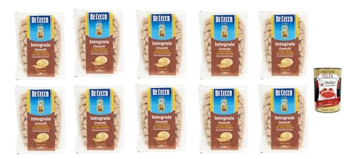 De Cecco Gnocchi di patate integrali, Pasta integrale, Vollkornnudeln, 10x 500g + Italian Gourmet polpa 400g De Cecco Gnocchi di patate integrali, Pasta integrale, Vollkornnudeln, 10x 500g + Italian Gourmet polpa 400g von Italian Gourmet E.R.