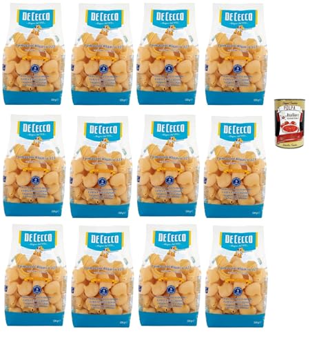 De Cecco Le Specialità Lumaconi Rigati N°123, 100% Italienisch Pasta Nudeln 12x 500g + Italian Gourmet Polpa 400g De Cecco Le Specialità Lumaconi Rigati N°123, 100% Italienisch Pasta Nudeln 12x 500g + Italian Gourmet Polpa 400g von Italian Gourmet E.R.