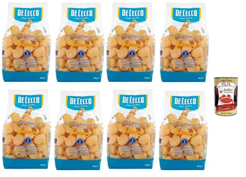 De Cecco Le Specialità Lumaconi Rigati N°123, 100% Italienisch Pasta Nudeln 8x 500g + Italian Gourmet Polpa 400g De Cecco Le Specialità Lumaconi Rigati N°123, 100% Italienisch Pasta Nudeln 8x 500g + Italian Gourmet Polpa 400g von Italian Gourmet E.R.