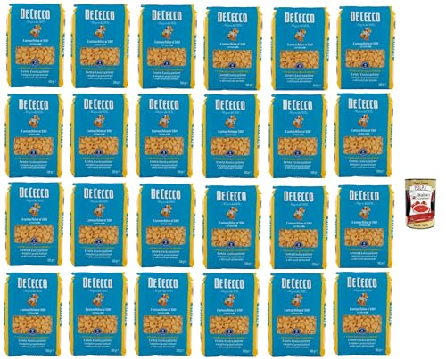 De Cecco Lumachine N°180, 100% Italienisch Pasta Nudeln 24x 500g + Italian Gourmet Polpa 400g De Cecco Lumachine N°180, 100% Italienisch Pasta Nudeln 24x 500g + Italian Gourmet Polpa 400g von Italian Gourmet E.R.