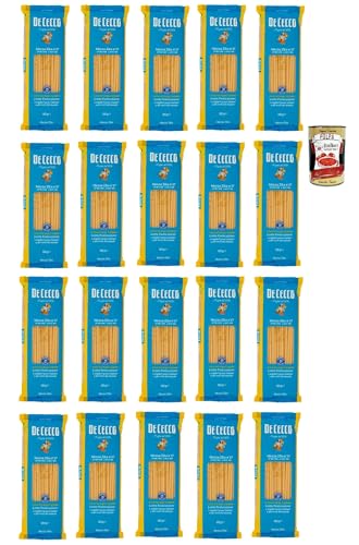 De Cecco Mezza Zita N°17 100% Italienisch pasta Nudeln 20x 500g + Italian Gourmet Polpa 400g De Cecco Mezza Zita N°17 100% Italienisch pasta Nudeln 20x 500g + Italian Gourmet Polpa 400g von Italian Gourmet E.R.