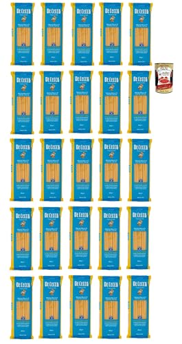 De Cecco Mezza Zita N°17 100% Italienisch pasta Nudeln 24x 500g + Italian Gourmet Polpa 400g von Italian Gourmet E.R.