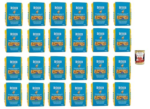 De Cecco Mezza Zita Tagliata N°117 100% Italienisch Pasta Nudeln 24x 500g + Italian Gourmet Polpa 400g De Cecco Mezza Zita Tagliata N°117 100% Italienisch Pasta Nudeln 24x 500g + Italian Gourmet Polpa 400g von Italian Gourmet E.R.