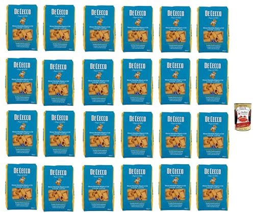 De Cecco Mezze Maniche Rigate N°136 100% Italienisch Pasta Nudeln 24x 500g + Italian Gourmet Polpa 400g De Cecco Mezze Maniche Rigate N°136 100% Italienisch Pasta Nudeln 24x 500g + Italian Gourmet Polpa 400g von Italian Gourmet E.R.