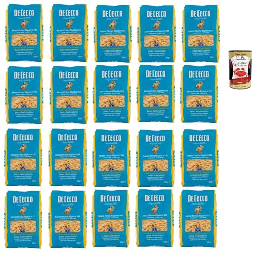 De Cecco Mezze Penne rigate N°141 100% Italienisch Pasta Nudeln 20x 500g + Italian Gourmet Polpa 400g De Cecco Mezze Penne rigate N°141 100% Italienisch Pasta Nudeln 20x 500g + Italian Gourmet Polpa 400g von Italian Gourmet E.R.