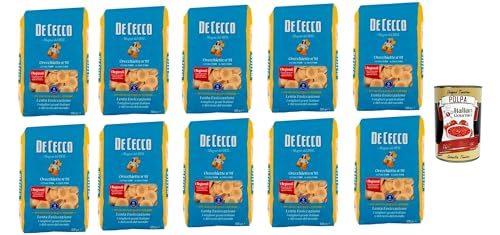 De Cecco Orecchiette N°91, 100% Italienisch Pasta Nudeln 10x 500g + Italian Gourmet Polpa 400g De Cecco Orecchiette N°91, 100% Italienisch Pasta Nudeln 10x 500g + Italian Gourmet Polpa 400g von Italian Gourmet E.R.