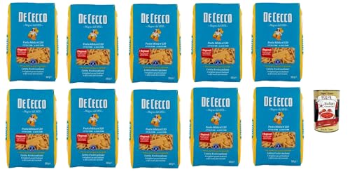 De Cecco Pasta Mista N°120 100% Italienisch Pasta Nudeln 10x 500g + Italian Gourmet Polpa 400g von Italian Gourmet E.R.