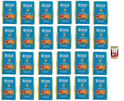 De Cecco Pasta Mista N°120 100% Italienisch Pasta Nudeln 24x 500g + Italian Gourmet Polpa 400g De Cecco Pasta Mista N°120 100% Italienisch Pasta Nudeln 24x 500g + Italian Gourmet Polpa 400g von Italian Gourmet E.R.
