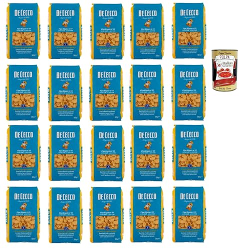 De Cecco Pipe Rigate N°49, 100% Italienisch Pasta Nudeln 20x 500g + Italian Gourmet Polpa 400g De Cecco Pipe Rigate N°49, 100% Italienisch Pasta Nudeln 20x 500g + Italian Gourmet Polpa 400g von Italian Gourmet E.R.