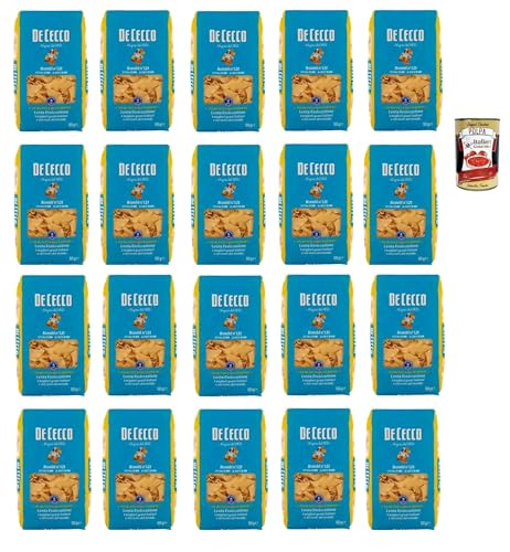De Cecco Rombi N°121, 100% Italienisch Pasta Nudeln 24x 500g + Italian Gourmet Polpa 400g De Cecco Rombi N°121, 100% Italienisch Pasta Nudeln 24x 500g + Italian Gourmet Polpa 400g von Italian Gourmet E.R.