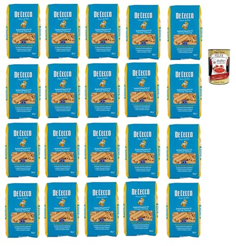 De Cecco Sedani Rigati N°57, 100% Italienisch Pasta Nudeln 20x 500g + Italian Gourmet Polpa 400g De Cecco Sedani Rigati N°57, 100% Italienisch Pasta Nudeln 20x 500g + Italian Gourmet Polpa 400g von Italian Gourmet E.R.