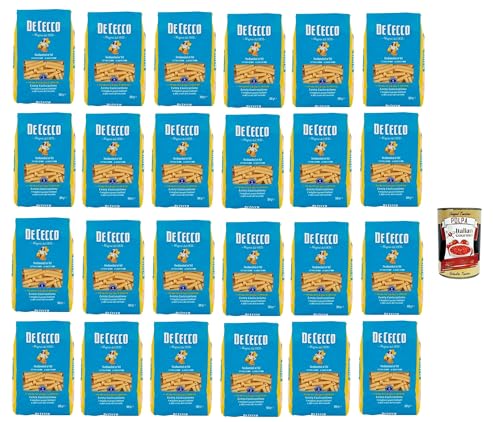 De Cecco Sedanini N°61, 100% Italienisch Pasta Nudeln 24x 500g + Italian Gourmet Polpa 400g De Cecco Sedanini N°61, 100% Italienisch Pasta Nudeln 24x 500g + Italian Gourmet Polpa 400g von Italian Gourmet E.R.