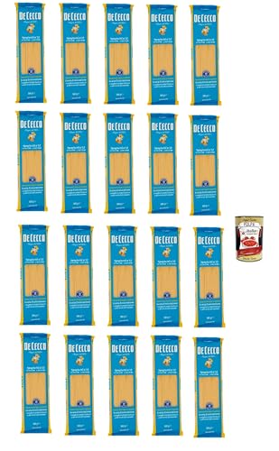 De Cecco Spaghetti N°12 100% Italienisch Pasta Nudeln 20x 500g + Italian Gourmet Polpa 400g De Cecco Spaghetti N°12 100% Italienisch Pasta Nudeln 20x 500g + Italian Gourmet Polpa 400g von Italian Gourmet E.R.