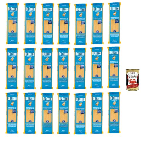 De Cecco Spaghettoni N°412, 100% Italienisch Pasta Nudeln 24x 500g + Italian Gourmet Polpa 400g De Cecco Spaghettoni N°412, 100% Italienisch Pasta Nudeln 24x 500g + Italian Gourmet Polpa 400g von Italian Gourmet E.R.