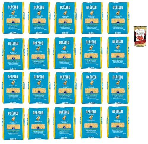 De Cecco Stellette N°75, 100% Italienisch Pasta Nudeln 20x 500g + Italian Gourmet Polpa 400g De Cecco Stellette N°75, 100% Italienisch Pasta Nudeln 20x 500g + Italian Gourmet Polpa 400g von Italian Gourmet E.R.