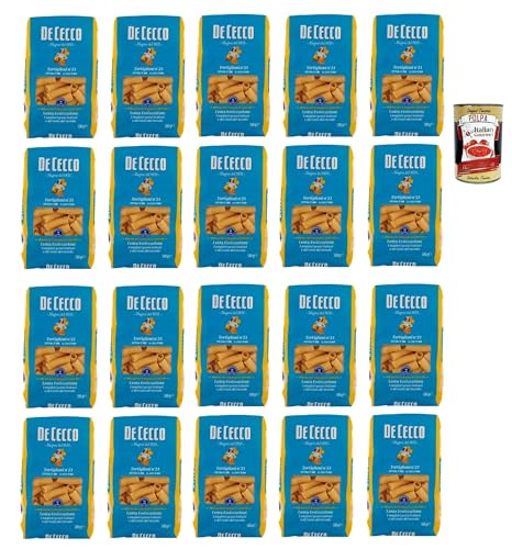 De Cecco Tortiglioni N°23, 100% Italienisch Pasta Nudeln 20x 500g + Italian Gourmet Polpa 400g De Cecco Tortiglioni N°23, 100% Italienisch Pasta Nudeln 20x 500g + Italian Gourmet Polpa 400g von Italian Gourmet E.R.