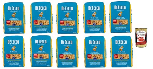 De Cecco Trofie N°188 100% Italienisch Pasta Nudeln 10x 500g + Italian Gourmet Polpa 400g von Italian Gourmet E.R.