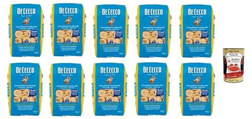 De Cecco Trofie N°188 100% Italienisch Pasta Nudeln 10x 500g + Italian Gourmet Polpa 400g von Italian Gourmet E.R.