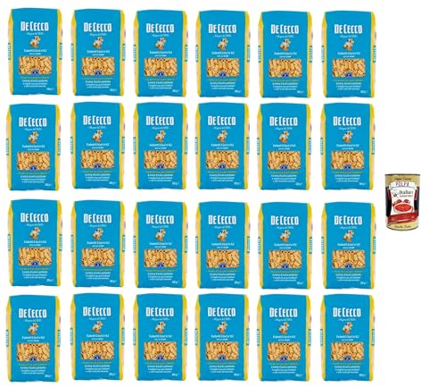 De Cecco Tubetti Lisci N°62, 100% Italienisch Pasta Nudeln 24x 500g + Italian Gourmet Polpa 400g De Cecco Tubetti Lisci N°62, 100% Italienisch Pasta Nudeln 24x 500g + Italian Gourmet Polpa 400g von Italian Gourmet E.R.