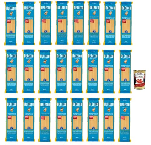 De Cecco Vermicelli N°170 100% Italienisch Pasta Nudeln 24x 500g + Italian Gourmet Polpa 400g De Cecco Vermicelli N°170 100% Italienisch Pasta Nudeln 24x 500g + Italian Gourmet Polpa 400g von Italian Gourmet E.R.