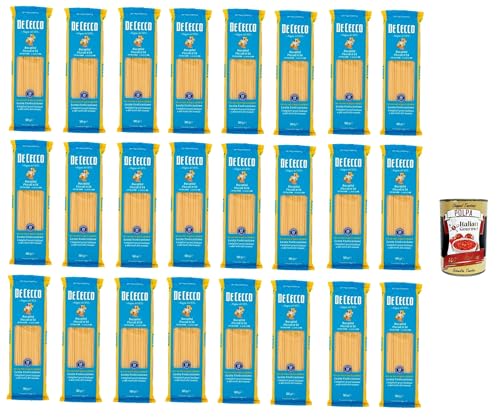 De Cecco bucatini piccoli N°14 100% Italienisch Pasta Nudeln 24x 500g + Italian Gourmet Polpa 400g De Cecco bucatini piccoli N°14 100% Italienisch Pasta Nudeln 24x 500g + Italian Gourmet Polpa 400g von Italian Gourmet E.R.