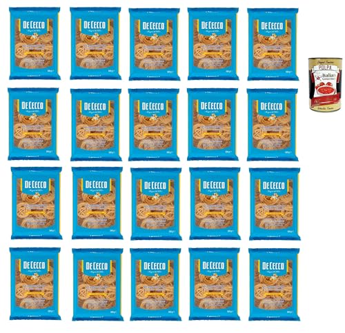 De Ceco De Cecco le Specialità Strangozzi N°212, 100% Italienisch Pasta Nudeln 20x 500g + Italian Gourmet Polpa 400g De Ceco De Cecco le Specialità Strangozzi N°212, 100% Italienisch Pasta Nudeln 20x 500g + Italian Gourmet Polpa 400g von Italian Gourmet E.R.