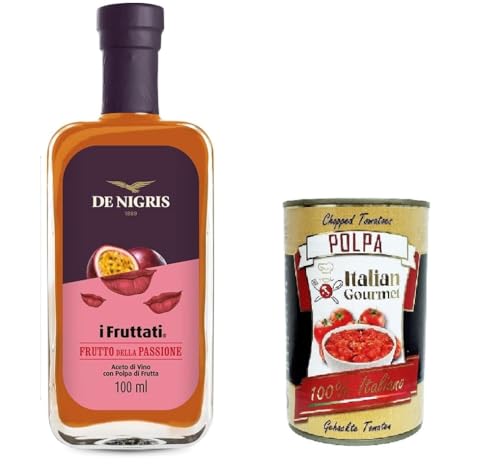 De Nigris- I Fruttati – Frutto della Passione Fruchtige Früchte – Passionsfrucht 100ml + Italian Gourmet polpa 400g De Nigris- I Fruttati – Frutto della Passione Fruchtige Früchte – Passionsfrucht 100ml + Italian Gourmet polpa 400g von Italian Gourmet E.R.
