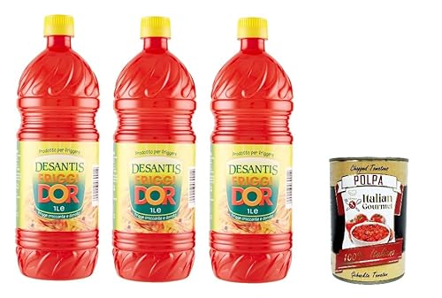 De Santis FriggiDor 3x1lt + Italian Gourmet Polpa di Pomodoro 400g De Santis FriggiDor 3x1lt + Italian Gourmet Polpa di Pomodoro 400g von Italian Gourmet E.R.