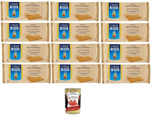 De cecco Crakers Multicereali Mehrkorncracker 12x250gr + Italian Gourmet polpa 400g De cecco Crakers Multicereali Mehrkorncracker 12x250gr + Italian Gourmet polpa 400g von Italian Gourmet E.R.