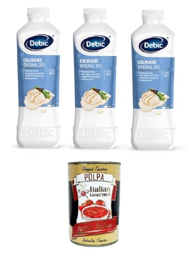 Debic Panna Culinaire Original 20% Kochsahne 3x 1lt + Italian Gourmet polpa 400g Debic Panna Culinaire Original 20% Kochsahne 3x 1lt + Italian Gourmet polpa 400g von Italian Gourmet E.R.