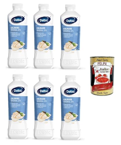 Debic Panna Culinaire Original 20% Kochsahne 6x 1lt + Italian Gourmet polpa 400g Debic Panna Culinaire Original 20% Kochsahne 6x 1lt + Italian Gourmet polpa 400g von Italian Gourmet E.R.