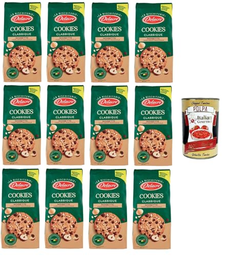 Delacre Cookies Classique Noisette Haselnuss-Haselnuss 12x136 g +Italian Gourmet polpa 400g Delacre Cookies Classique Noisette Haselnuss-Haselnuss 12x136 g +Italian Gourmet polpa 400g von Italian Gourmet E.R.