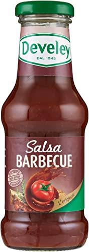 Develey Salsa Barbecue BBQ Soße Glutenfrei würzsauce Tafelsauce Glasflasche 250ml Develey Salsa Barbecue BBQ Soße Glutenfrei würzsauce Tafelsauce Glasflasche 250ml von Italian Gourmet E.R.