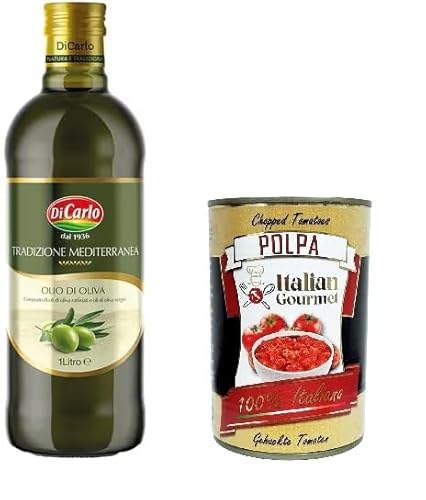 Di Carlo Olio D'oliva , Tradizione Mediterranea 1lt + Italian Gourmet polpa 400g Di Carlo Olio D'oliva , Tradizione Mediterranea 1lt + Italian Gourmet polpa 400g von Italian Gourmet E.R.