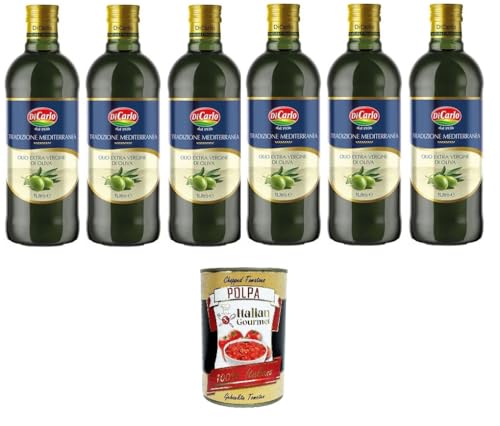 Di Carlo Tradizione Mediterranea, Olio extra vergine d'oliva Extra natives Olivenöl 6x1lt+ Italian Gourmet polpa 400g Di Carlo Tradizione Mediterranea, Olio extra vergine d'oliva Extra natives Olivenöl 6x1lt+ Italian Gourmet polpa 400g von Italian Gourmet E.R.