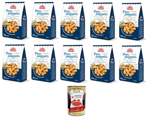 Di Leo Panpezzetti Integrali con acqua di mare Vollkorn-Panpezzetti mit Meerwasser -10x200 gr.+ Italian Gourmet Polpa di Pomodoro 400g Di Leo Panpezzetti Integrali con acqua di mare Vollkorn-Panpezzetti mit Meerwasser -10x200 gr.+ Italian Gourmet Polpa di Pomodoro 400g von Italian Gourmet E.R.
