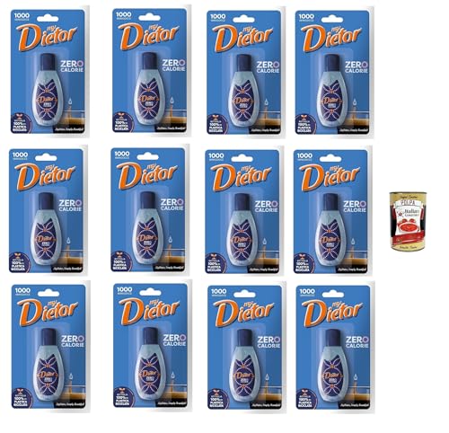 Dietor - MyDietor Natürlicher flüssiger Süßstoff 0 kcal, Glutenfrei, gluten free, Ohne Aspartam 12x 50 ml + Italian Gourmet polpa 400g Dietor - MyDietor Natürlicher flüssiger Süßstoff 0 kcal, Glutenfrei, gluten free, Ohne Aspartam 12x 50 ml + Italian Gourmet polpa 400g von Italian Gourmet E.R.