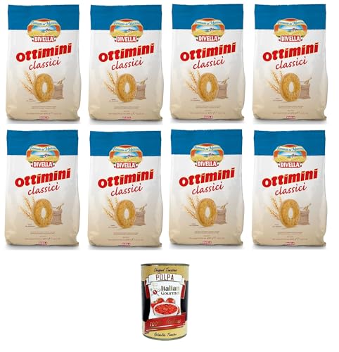 Divella Biscotti Ottimini Classici Klassische Ottimini-Kekse 8x400gr +Italian Gourmet polpa 400g Divella Biscotti Ottimini Classici Klassische Ottimini-Kekse 8x400gr +Italian Gourmet polpa 400g von Italian Gourmet E.R.