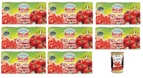 Divella Delizie Campagnole Delizie Campagnole Cubetti di pomodoro 100% Italiani Campagnole Delights 100 % italienische Tomatenwürfel 24x 400gr + Italian Gourmet polpa 400gr Divella Delizie Campagnole Delizie Campagnole Cubetti di pomodoro 100% Italiani Campagnole Delights 100 % italienische Tomatenwürfel 24x 400gr + Italian Gourmet polpa 400gr von Italian Gourmet E.R.