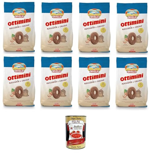 Divella Ottimini Nocciole e Cacao Haselnüsse und Kakao 8x350gr +Italian Gourmet polpa 400g Divella Ottimini Nocciole e Cacao Haselnüsse und Kakao 8x350gr +Italian Gourmet polpa 400g von Italian Gourmet E.R.