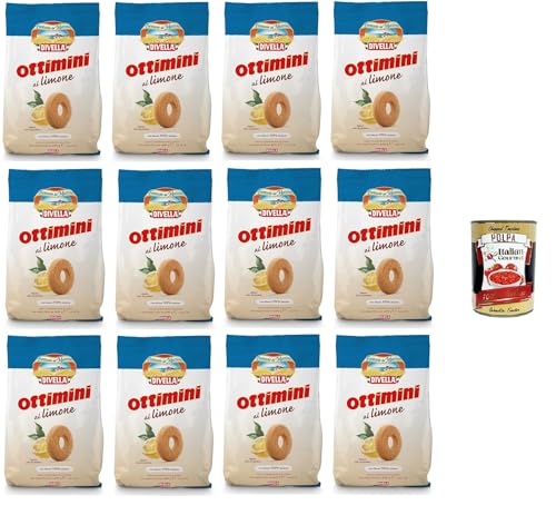 Divella Ottimini biscotti al Limone Zitronenkekse 12x400gr +Italian Gourmet polpa 400g Divella Ottimini biscotti al Limone Zitronenkekse 12x400gr +Italian Gourmet polpa 400g von Italian Gourmet E.R.