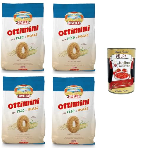 Divella Ottimini riso e mais Reis und Mais 4x400gr +Italian Gourmet polpa 400g Divella Ottimini riso e mais Reis und Mais 4x400gr +Italian Gourmet polpa 400g von Italian Gourmet E.R.