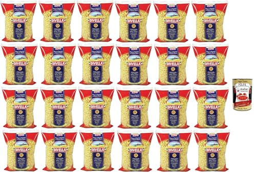 Divella Pasta 100% Italienisch Cocciolini 59, Nudeln aus Hartweizengrieß, Kochen 7 Minuten 24x 500g + Italian Gourmet polpa 400g Divella Pasta 100% Italienisch Cocciolini 59, Nudeln aus Hartweizengrieß, Kochen 7 Minuten 24x 500g + Italian Gourmet polpa 400g von Italian Gourmet E.R.